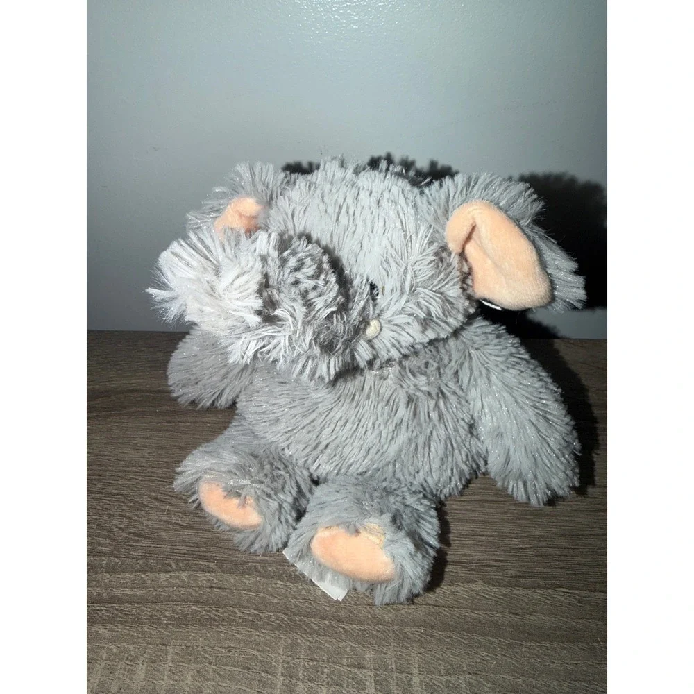Warmies Lavender Scented Plush Elephant Gray Heatable plush cuddle